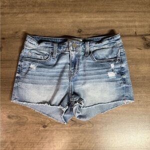 BKE Payton Women’s Distressed Denim Jean Shorts Size 26